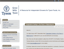 Tablet Screenshot of growwithtyson.com